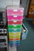 Eleven Drawer Plastic Storage Chest