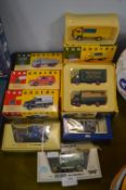 Vanguard and Models of Yesteryear Diecast Advertis