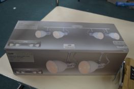 Holt White Four Spot Light Bar