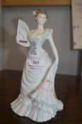 Coalport Femme Fatale Figurine Lillie Langtry