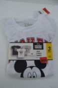 Disney Mickey Mouse Kid's T-Shirts 3pk Size: 9-11