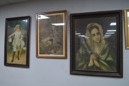 Three Period Framed Prints