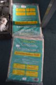 Two Contractors Cotton Dust Sheets