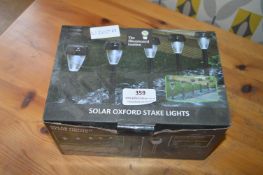 Solar Oxford Stake Lights