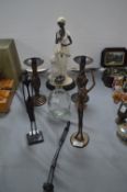 Decorative Ornaments and Candlesticks etc.