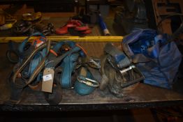 *Assorted Safety Harnesses, Ratchet Straps, etc.