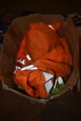 *Box of Hi-Vis Overalls etc.