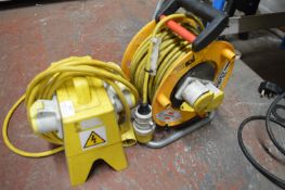 *110v Splitter Box, and 25m 110v Extension Cable