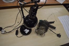 *Desk Lamp, and an Inspection Lamp