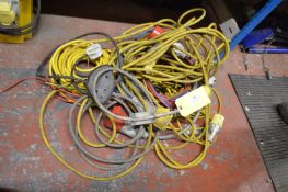 *Quantity of Assorted Industrial Extension Cables