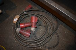 *Two Three Phase Extension Cables
