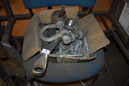 *Ring Spanner, Two Bow Shackles, and Assorted Fixings