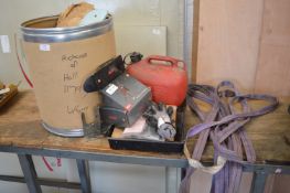 *Mixed Lot Including Lifting Straps, Drill Bits, Allen Keys, etc.