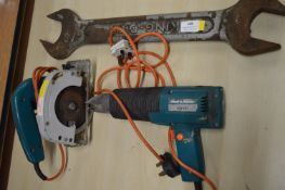 Black & Decker DN54 Circular Saw, and Black & Decker HG991 Heat Gun