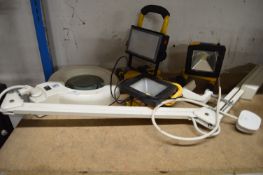 *Daylight Magnifying Light, and Three LED Work Lights