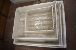 *Six White Trays and ~20 Clear Trays