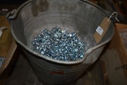 *Bucket of M12 BZP Locking Nuts