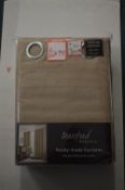 *Beresford Lined Eyelet Curtains 66” x 72” drop