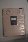 *Casa Home Blackout Quilted Eyelet Curtains in Sunset Blush 46” x 90” drop