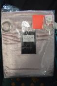 *Casa Home Crushed Velvet Eyelet Curtains 90” width 90” drop