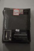 *Home Living Lined Pencil Pleat Curtains 66” x 90” drop