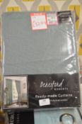 *Home Living Lined Eyelet Curtains 66” width 54” drop