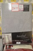 *Beresford Lined Pencil Pleat Curtains 66” width 72” drop
