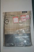 *Montgomery Lined Eyelet Curtains 66” x 54” drop