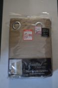 *Beresford Lined Eyelet Curtains 90” x 54” drop