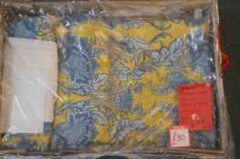 *Pencil Pleat Blackout Curtain 108” width 83” drop