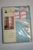*Jeff Banks Home Lined Eyelet Curtains 90” x 72” drop