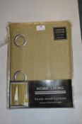*Beresford Lined Eyelet Curtains 66” x 90” drop