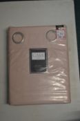 *Casa Home Blackout Quilted Eyelet Curtains in Sunset Blush 90” x 72” drop