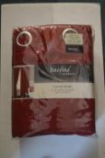 *Berseford Lined Eyelet Curtains 90” x 90” drop