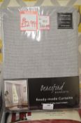 *Beresford Lined Pencil Pleat Curtains 66” width 54” drop