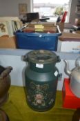 Painted Milk Churn