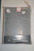 *Home Thermal Interlined Eyelet Curtains 65” x 72” drop