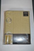 *Home Living Lined Eyelet Curtains 90” x 72” drop