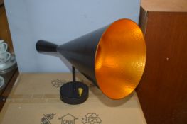 iLite Black & Gold Wall Lamp