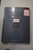 *Casa Home Blackout Coated Pencil Pleat Curtains 46” width 72” drop