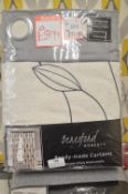 *Beresford Lined Eyelet Curtains 90” width 72” drop
