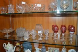 Assorted Vintage Glassware