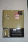 *Beresford Lined Eyelet Curtains 66” x 54” drop