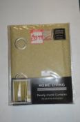 *Beresford Lined Eyelet Curtains 66” x 54” drop