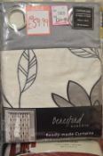 *Beresford Lined Eyelet Curtains 90” width 72” drop