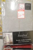 *Beresford Lined Pencil Pleat Curtains 66” width 90” drop