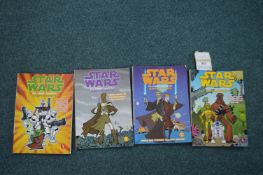 Four Star Wars Clone Wars Adventure Books