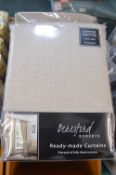 *Beresford Pencil Pleat Curtains 66” width 72” drop