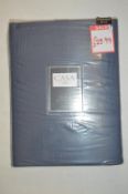 *Casa Home Blackout Quilted Pencil Pleat Curtains in Sunset Navy 46” x 72” drop
