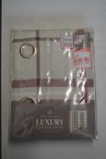 *Belfield Luxury Lined Eyelet Curtains 90” x 54” drop
